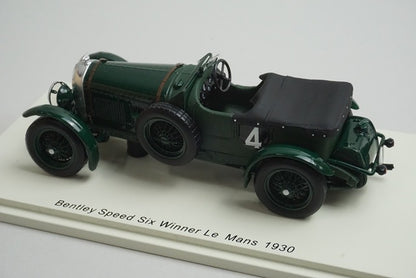 1:43 SPARK 43LM30 Bentley Speed Six Le Mans 1930 #4 model car