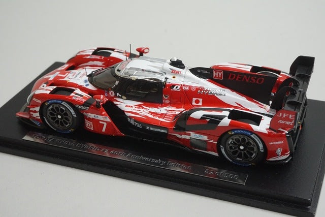 1:43 SPARK TBMWE-CLM20-25 TGR Custom Toyota GR010 Hybrid 40th Anniversary Edition #7