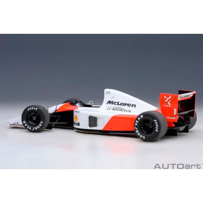[ Pre-order ] 89140 AUTOart 1:18 McLaren Honda MP4/6 1991 Japanese GP #1 A. Senna (Ayrton Senna) *Includes McLaren logos