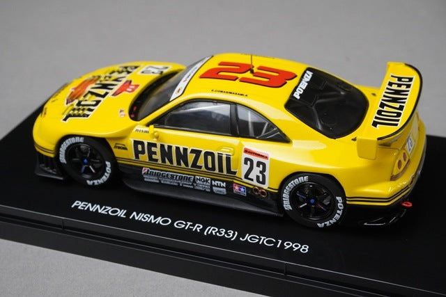 1:43 EBBRO 44191 Nissan Pennzoil Nismo GT-R JGTC 1998 #23 model car