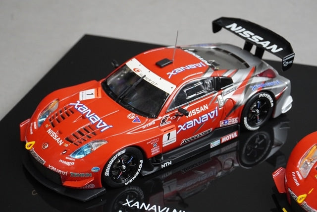 1:43 EBBRO 999NF-REM05-01 Dealer Nissan 05 Nismo Z Late Model Set of 2 #1 #22 model car