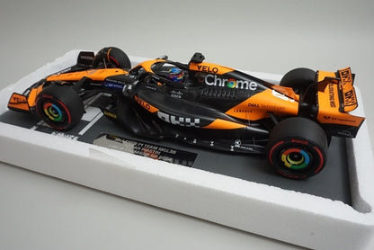 1:18 MINICHAMPS 537241981 McLaren F1 Team MCL38 Emilia Romagna GP 2024 #81 O. Piastri model car