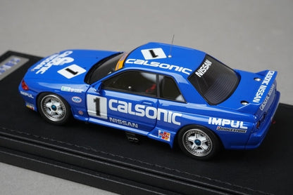 1:43 ignition model IG1593 Nissan Calsonic Skyline JTC 1991 #1