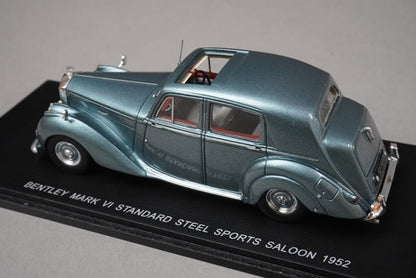 1:43 SPARK S3802 Bentley Mark VI Standard Steel Sports Saloon 1952