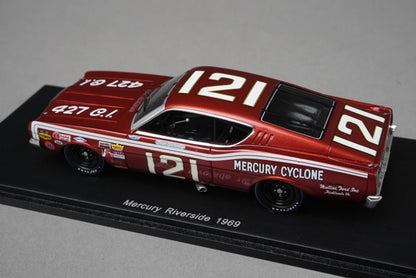 1:43 SPARK S3602 Ford Mercury Riverside 1969 #121 D.Gurney