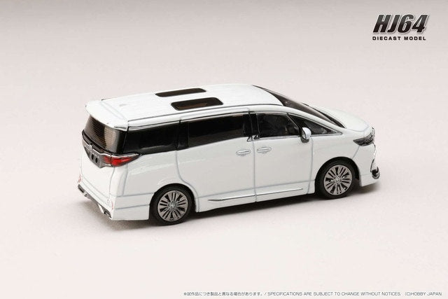[ Pre-order ] HJ642078CW Hobby Japan 1:64 Toyota Alphard Z (H40W) / Genuine Option Platinum White Pearl Mica
