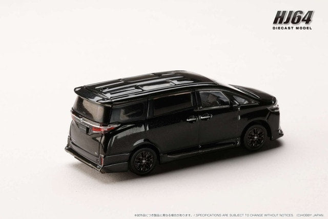 [ Pre-order ] HJ642077CBK Hobby Japan 1:64 Toyota Vellfire Z Premier Hybrid (H40W) / Genuine Option Black