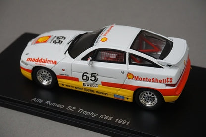 1:43 SPARK S0616 Alfa Romeo SZ Trophy 1991 #65 model car