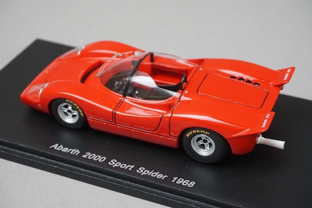 1:43 SPARK S1329 Abarth 2000 Sport Spider 1968 model car