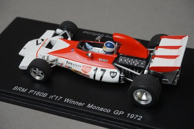 1:43 SPARK S1740 BRM P160B Monaco GP 1972 #17 model car