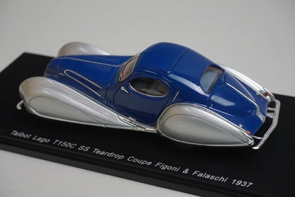 1:43 Spark S2705 Talbot-Lago T150C SS Teardrop Coupe Figoni & Faraci 1937