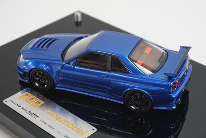 1:43 PGM 430101 onemodel custom Nissan NISMO R34 Z-Tune model car