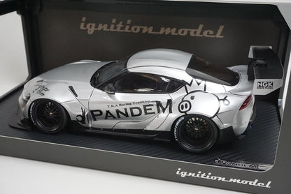 1:18 ignition model IG2038 Toyota Pandem Supra (A90) Silver model car