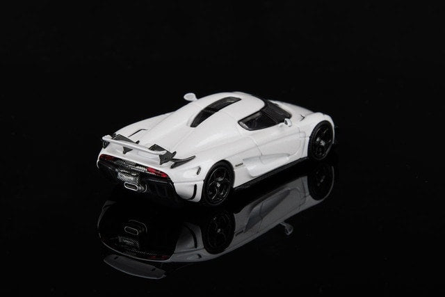 [ Pre-order ] SCA Smallcarart 1:64 Koenigsegg Regera Pearl White