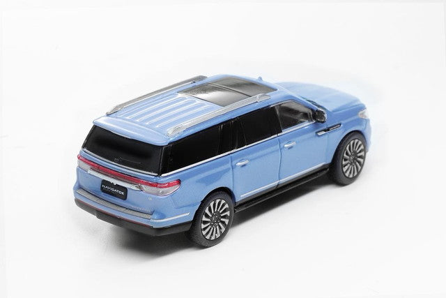 [ Pre-order ] KS-056-602 Shadow Pro 1:64 Lincoln Navigator Blue (LHD)