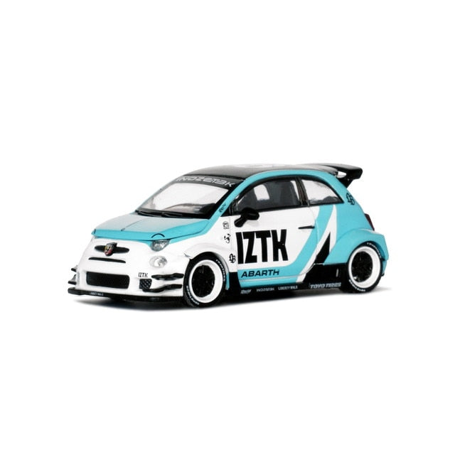 MC221-WHSB TSM MINI-GT 1:64 Abarth 595 LB-WORKS x Abarth Works IZTK *LBWK Exclusive Blister Pack