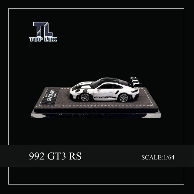 [ Pre-order ] TOP LUX 1:64 Porsche 992GT3RS White