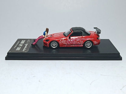 [ Pre-order ] MC640022A MC Model Collect 1:64 Honda S2000 AP1 Red with Figure