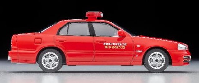 LV-N363a Tomica Limited Vintage NEO 1:64 Nissan Skyline 4-Door Sports Sedan GT Fire Command Vehicle (Chichibu Fire Department) 336471