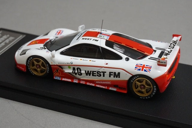 1:43 HPI 8261 Mirage McLaren F1 GTR Le Mans 1995 #49 model car