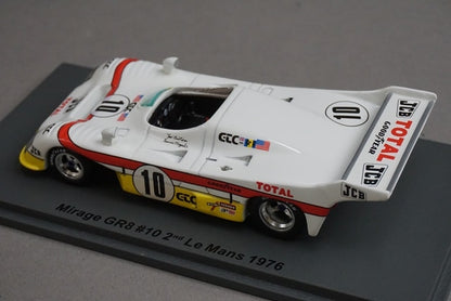 1:43 Spark STME03 Mirage GR8 Le Mans 2nd 1976 #10 model car