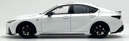 KS03932W KYOSHO 1:43 Lexus IS500 F Sport Performance Climax Edition (White Nova Glass Flake) Hobby Show Display Item