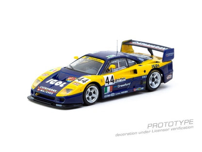 [ Pre-order ] T64-088-96LM44 Tarmac Works 1:64 Ferrari F40 GTE 24h of Le Mans 1996