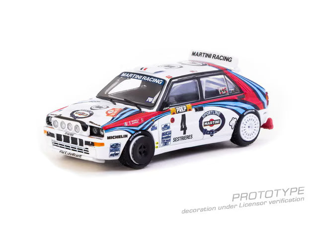 T64-049-92MCR04 Tarmac Works 1:64 Lancia Delta HF Integrale Monte Carlo Rally 1992 Winner