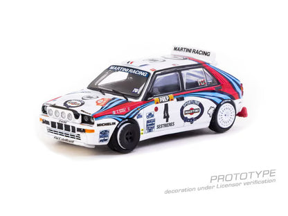 T64-049-92MCR04 Tarmac Works 1:64 Lancia Delta HF Integrale Monte Carlo Rally 1992 Winner