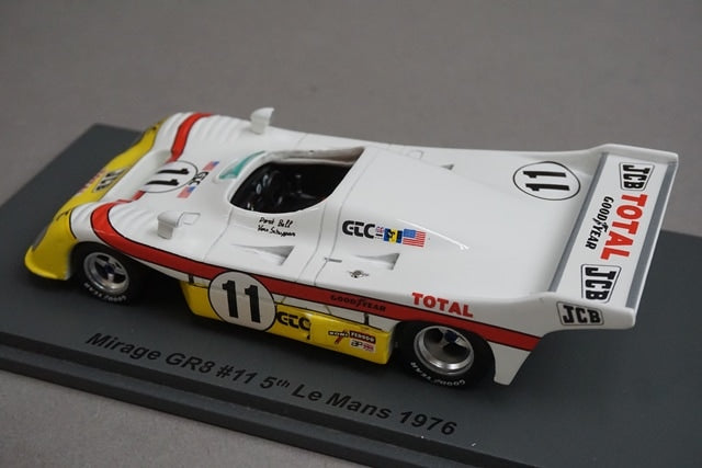 1:43 Spark STME04 Mirage GR8 Le Mans 5th 1976 #11 model car