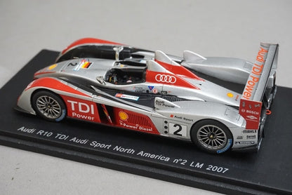 1:43 Spark S0682 Audi R10 TDI Sport North American Le Mans 2007 #2 model car