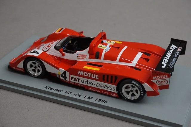 1:43 SPARK S0328 Porsche Kremer K8 Le Mans 1995 #4 model car
