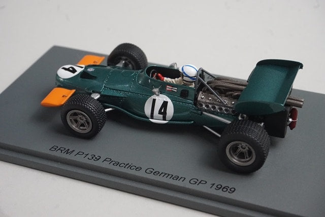 1:43 Spark S2344 BRM P139 German GP Practice 1969 #14 J. Sirtis model car