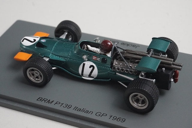 1:43 Spark S2345 BRM P139 Italian GP 1969 #12 J. Oliver model car