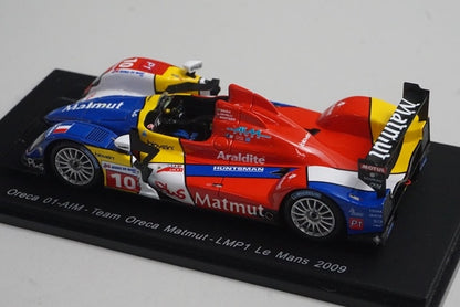 1:43 Spark S4550 Oreca 01-AIM Team Oreca Matt Mutt LMP1 Le Mans 2009 #10 model car