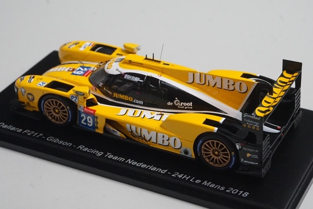 1:43 Spark S7015 Dallara P217 Gibson Racing Team Netherlands Le Mans 24H 2018 #29 model car