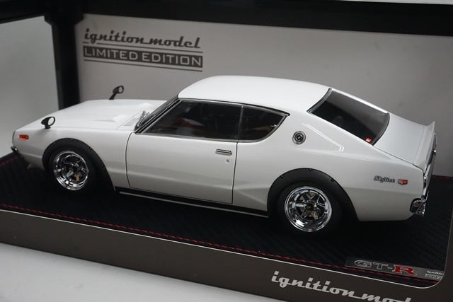 1:18 ignition model IG3453 Nissan Skyline 2000 GT-R (KPGC110) White
