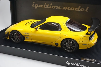 1:18 ignition model IG2043 Mazda RX-7 (FD3S) Feed Yellow