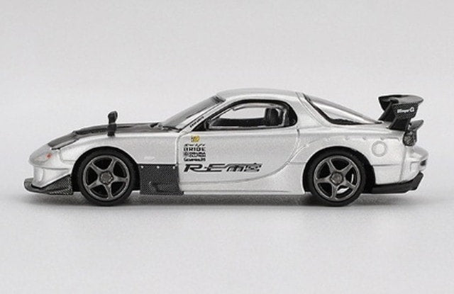 [ Pre-order ] MGT01106-R TSM MINI-GT 1:64 Mazda RX-7 RE Amemiya Silver Metallic (Right-Hand Drive)