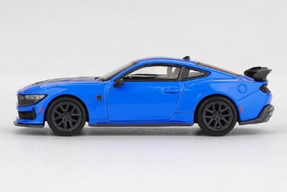 [ Pre-order ] MGT01141-BL TSM MINI-GT 1:64 Ford Mustang Dark Horse 2024 Grabber Blue (Left-hand drive) *Blister pack packaging