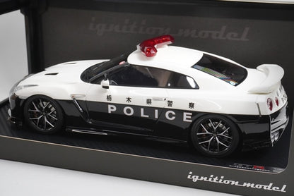 1:18 ignition model IG1901 Nissan GT-R R35 2018 Japan Tochigi Police Expressway Traffic model car