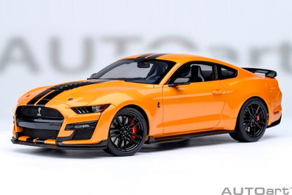 [ Pre-order ] 73099 AUTOart 1:18 Ford Mustang Shelby GT500 (Orange with Black Stripes)