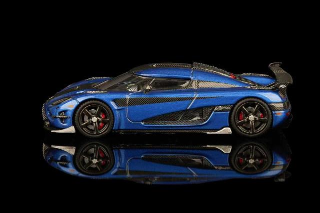 [ Pre-order ] SC Models 1:64 Koenigsegg RS Blue Carbon