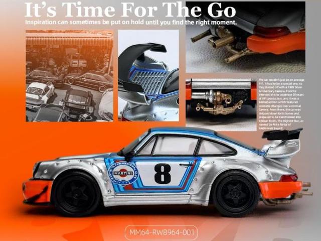 [ Pre-order ] ModelModel 1:64 RWB 964 Ichiban Boshi #8 *Blister pack