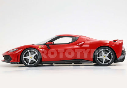 [ Pre-order ] P18269B BBR 1:18 Ferrari 296 Speciale Rosso Corsa (with clear case)