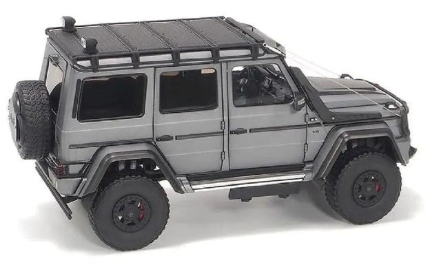 860307 Almost Real Model 1:18 Brabus 550 Adventure Mercedes-Benz G 500 2017 Monza Gray Magno model car
