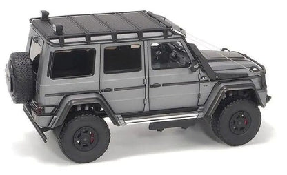 860307 Almost Real Model 1:18 Brabus 550 Adventure Mercedes-Benz G 500 2017 Monza Gray Magno model car