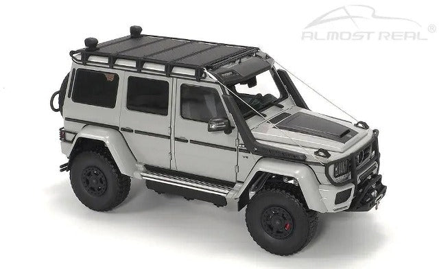 860306 Almost Real Model 1:18 Brabus 550 Adventure Mercedes-Benz G-Class 4×4 2017 Gray model car
