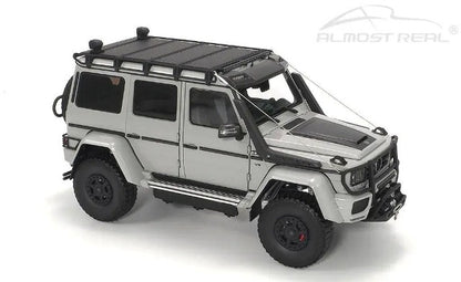 860306 Almost Real Model 1:18 Brabus 550 Adventure Mercedes-Benz G-Class 4×4 2017 Gray model car