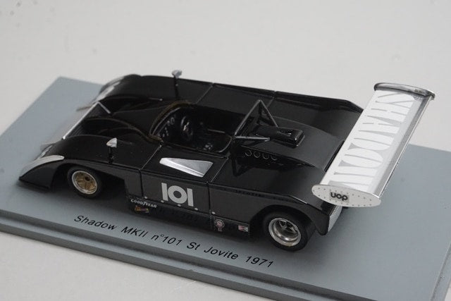 1:43 SPARK S1108 Shadow MK2 St. Jovite 1971 #101 J. Oliver model car